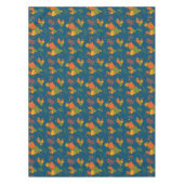 Blauwgroen najaarse Herfst Harvest Thanksgiving Tafelkleed (Voorkant)