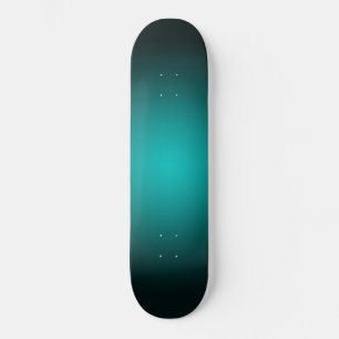 Blauwgroen Ombre Groen Gradient Modern Minimalisti Persoonlijk Skateboard