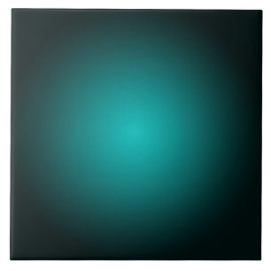 Blauwgroen Ombre Groen Gradient Modern Minimalisti Tegeltje