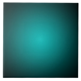 Blauwgroen Ombre Groen Gradient Modern Minimalisti Tegeltje