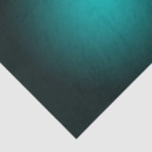 Blauwgroen Ombre Groen Gradient Modern Minimalisti Tissuepapier (Detail)