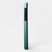 Blauwgroen ombre iphone-kwestie Case-Mate iPhone case (Achterkant/links)