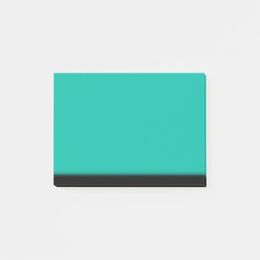 Blauwgroen Ombre Post-it® Notes (Voorkant)