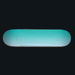 Blauwgroen Ombre Skateboard<br><div class="desc">Blauwgroen raad van bestuur van Ombre Schaats</div>