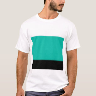 Blauwgroen Ombre T-shirt