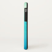 Blauwgroen Ombre Zee Case-Mate iPhone Case (Achterkant/links)