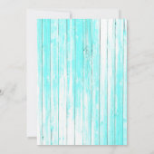 Blauwgroen onder de Sea Shells Beach Sweet 16 Part Kaart (Achterkant)