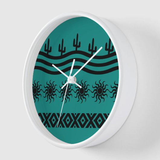 Blauwgroen ontwerp voor het zuidwesten en zwarte w (Hoek)