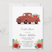 Blauwgroen Oranje Red  Truck Gold Couples — Shower (Voorkant)