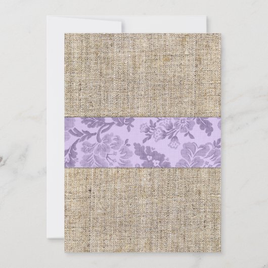 Blauwgroen Paars Waterverf Bloemen Baby shower Kaart (Achterkant)