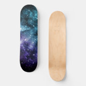 Blauwgroen Paarse galaxy Nebula Dream #1 Persoonlijk Skateboard (Voorkant)