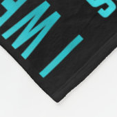 Blauwgroen Paarse Zelfmoord Bewustzijnsvlag Beste Fleece Deken (Hoek)