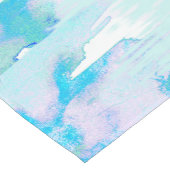 Blauwgroen pasta's voor meisjes en blauwe Waterver Korte Tafelloper (Hoek)