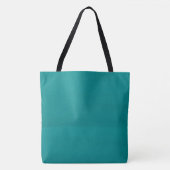 Blauwgroen penseelstreken van de Waterverf Tote Bag (Voorkant)