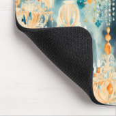 Blauwgroen perzikkandelaar muismat (Hoek)