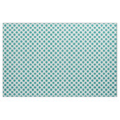 Blauwgroen Polka Dot Stof (Fat Quarter)