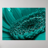 Blauwgroen Poster (Voorkant)