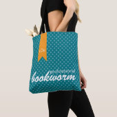 Blauwgroen Professional-boekwormtas Tote Bag (Dichtbij)