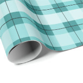 Blauwgroen punt 2.0 cadeaupapier (Rol Hoek)