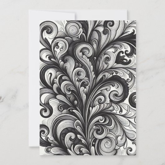 Blauwgroen quinceañera meisjesuitnodiging kaart (Achterkant)