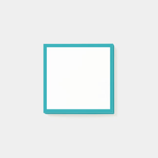 Blauwgroen rand Postit Opmerkingen Post-it® Notes