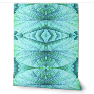  blauwgroen "Ratti_Creative_Arts" wallpaper Behang