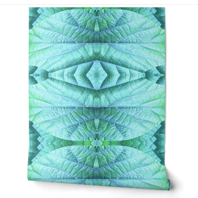  blauwgroen "Ratti_Creative_Arts" wallpaper Behang (Afrollen)