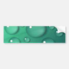 Blauwgroen regendruif bumpersticker