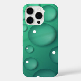 Blauwgroen regendruif iPhone 16 pro hoesje