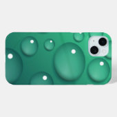 Blauwgroen regendruif Case-Mate iPhone case (Achterkant (horizontaal))