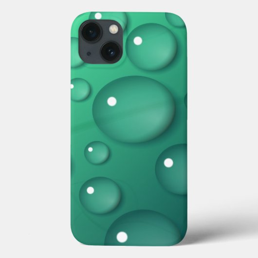 Blauwgroen regendruif Case-Mate iPhone case (Achterkant)