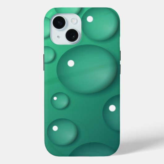 Blauwgroen regendruif Case-Mate iPhone case (Achterkant)