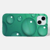 Blauwgroen regendruif Case-Mate iPhone case (Achterkant (horizontaal))