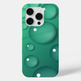 Blauwgroen regendruif iPhone 15 pro case