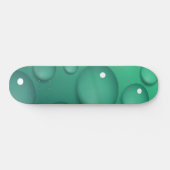 Blauwgroen regendruif skateboard (Horizontaal)