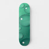 Blauwgroen regendruif skateboard (Voorkant)