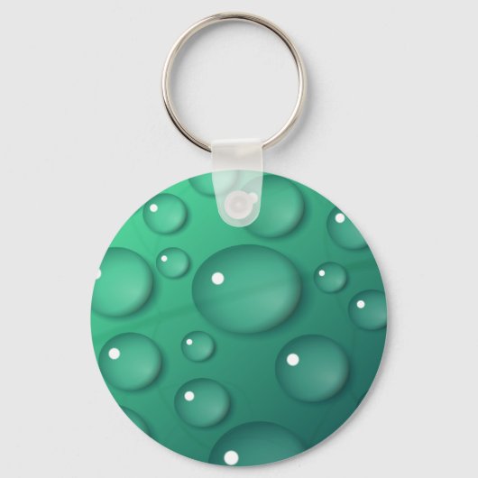 Blauwgroen regendruif sleutelhanger (Voorkant)