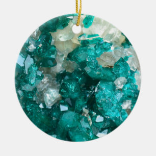 Blauwgroen Rock Snoep Quartz Keramisch Ornament
