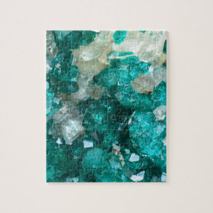 Blauwgroen Rock Snoep Quartz Legpuzzel