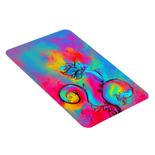 BLAUWGROEN, roze gele paars Magneet (Rechterzijde)