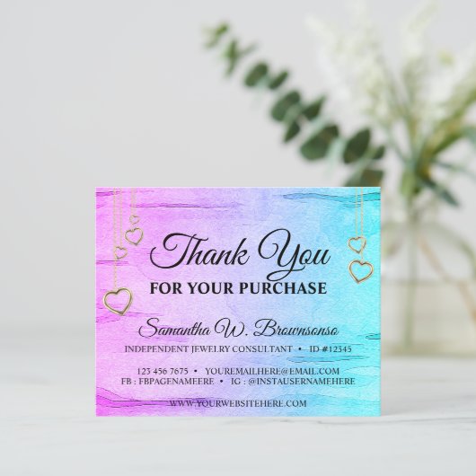 Blauwgroen Roze Wooden Textured Heart Hartelijk da (Staand voorkant)