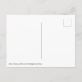 Blauwgroen Rozen op gouden bruiloft Save the Date Aankondigingskaart (Achterkant)