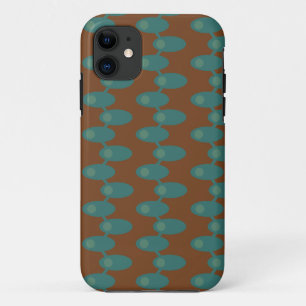 Blauwgroen ruimtevaartuigen Case-Mate iPhone case