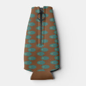 Blauwgroen ruimtevaartuigen flesjeskoeler (Achterkant)