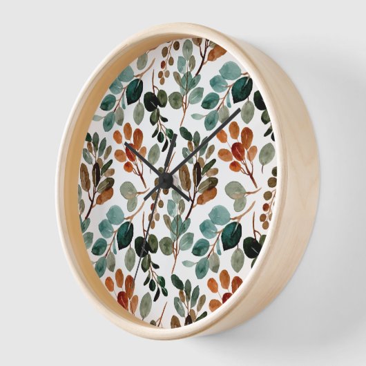 Blauwgroen Rust Sage Green Brown Leaves Autumn (Hoek)