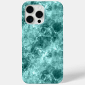 Blauwgroen ruw textiel Case-Mate iPhone case (Achterkant)