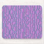 Blauwgroen schakellijnen muismat (Voorkant)