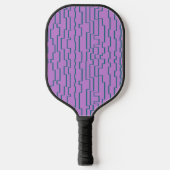 Blauwgroen schakellijnen pickleball paddle (Voorkant)