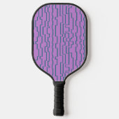 Blauwgroen schakellijnen pickleball paddle (Achterkant)
