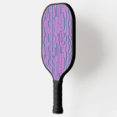 Blauwgroen schakellijnen pickleball paddle (Links)